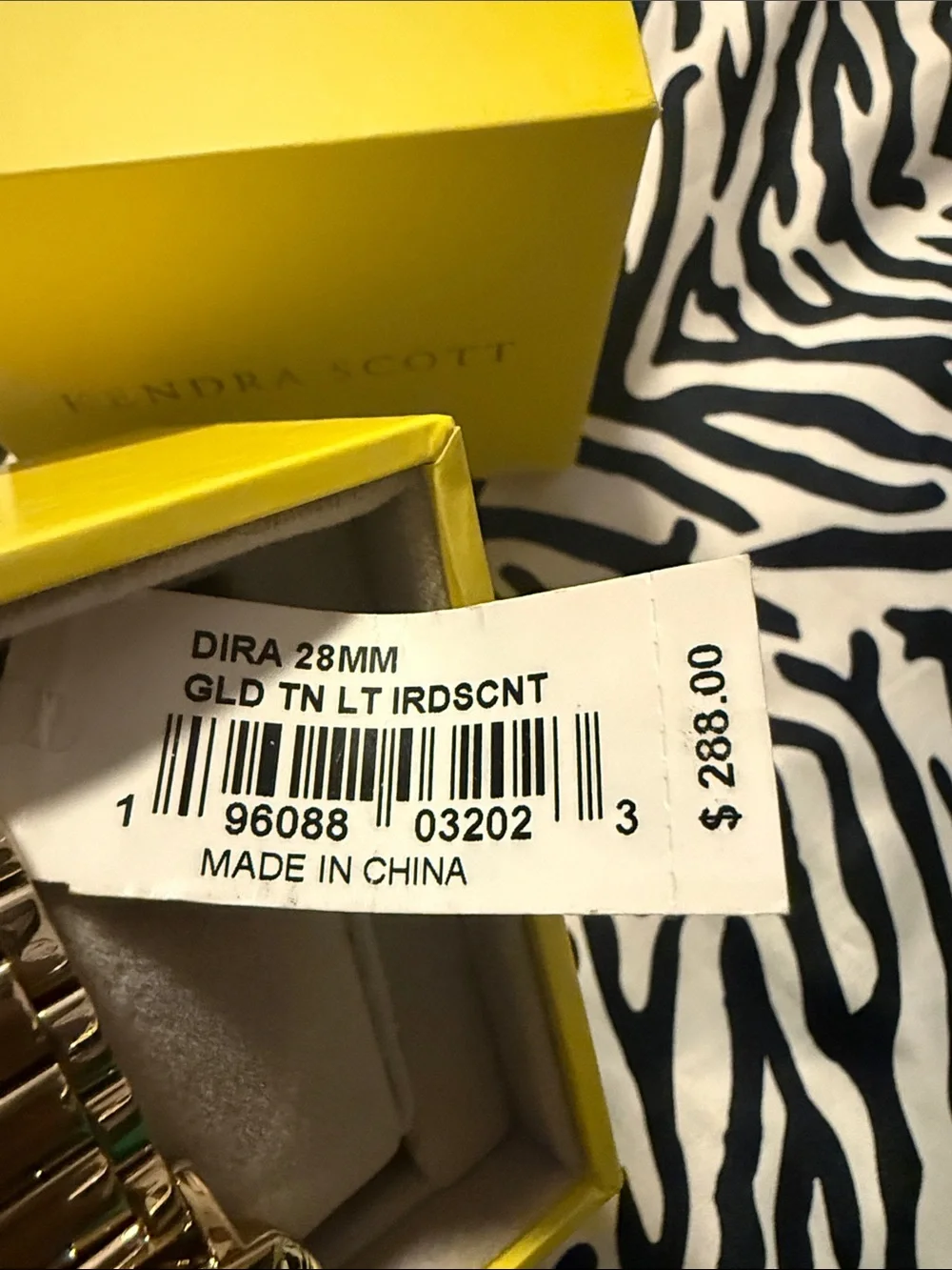 Kendra Scott Gold watch